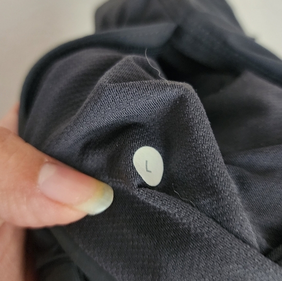 Lululemon Gray Slim Reflective Slim Leg Athletic Pants Activewear Training L - Picture 10 of 12